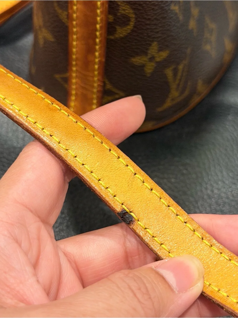Authentic Louis Vuitton Monogram Drouot Crossbody Bag